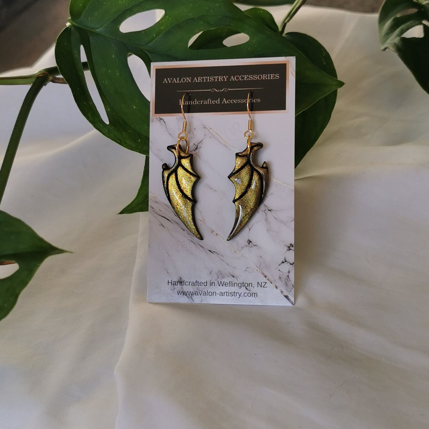 Illyria - Polymer Clay Earrings