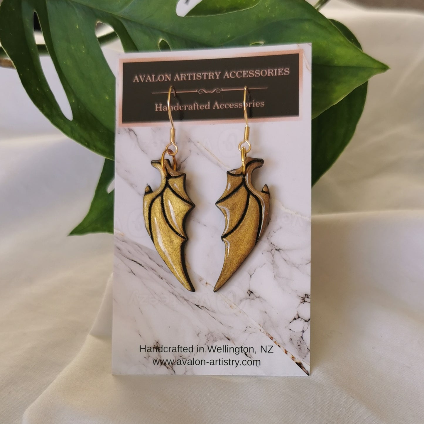 Illyria - Polymer Clay Earrings