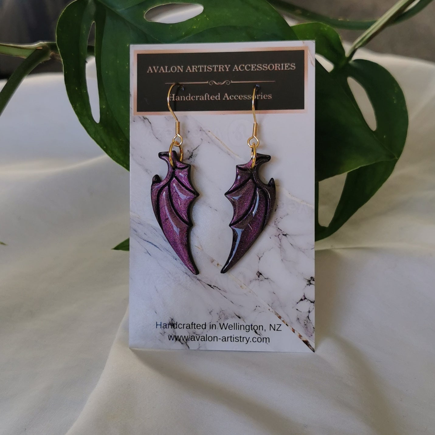 Illyria - Polymer Clay Earrings