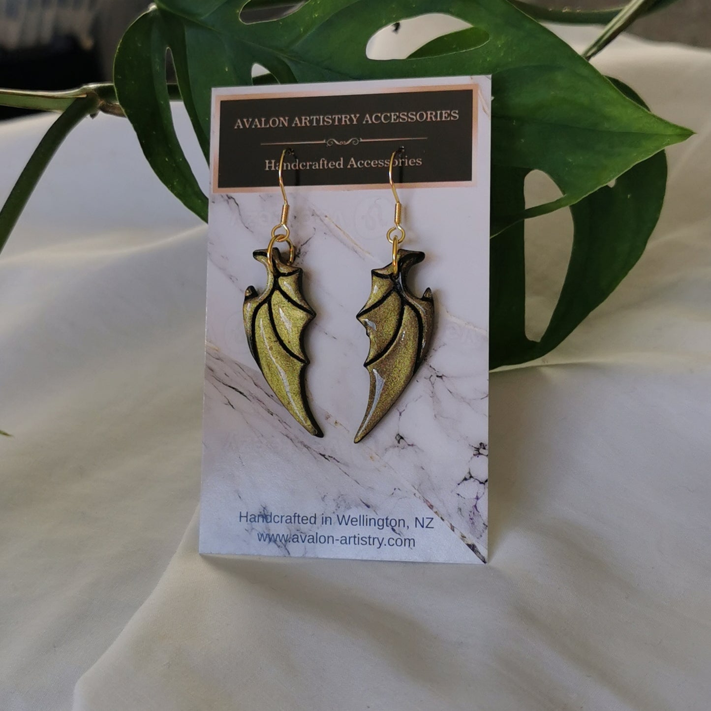 Illyria - Polymer Clay Earrings