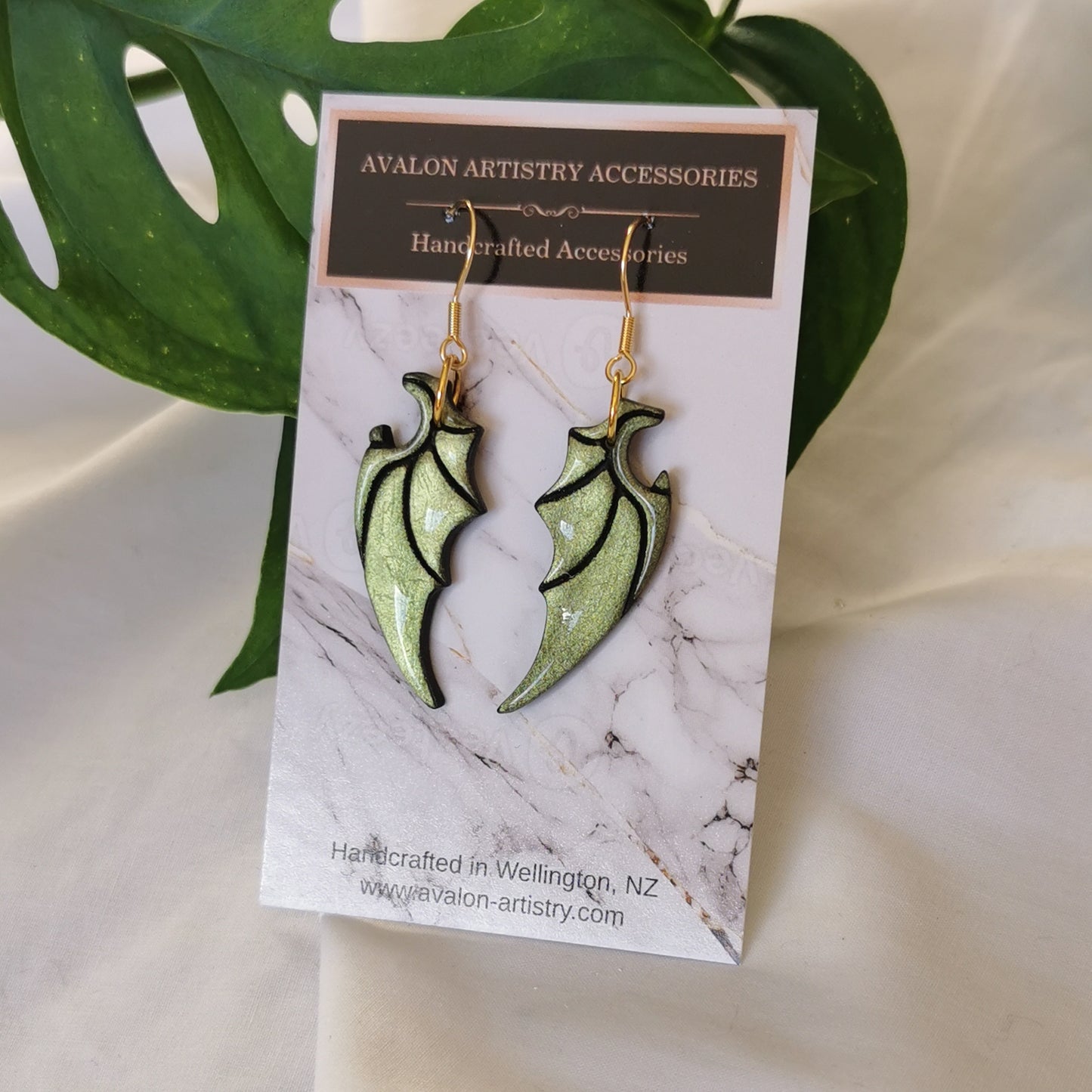 Illyria - Polymer Clay Earrings